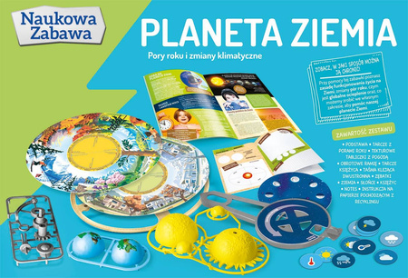 Clementoni Planeta Ziemia Naukowa Zabawa Pory Roku