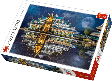 TREFL Puzzle 1500 el Wat Pa Phu Kon Tajlandia