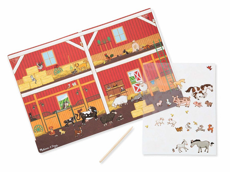 Melissa Naklejki Na Farmie Farma Zwierzęta Wieś