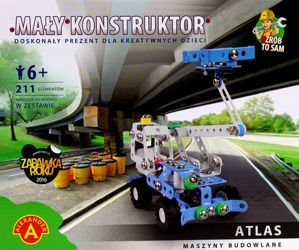 Mały konstruktor Maszyny Budowlane Atlas Alexander