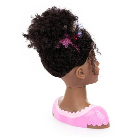 Bayer Głowa do stylizacji Czesania Charlene Kręcone Włosy