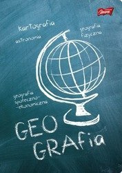 Brulion A5/80k Krata Geografia - Unipap W TWARDEJ OKŁADCE