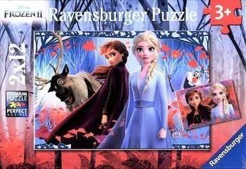 Frozen 2 Kraina Lodu Puzzle 2 x 12 elementów