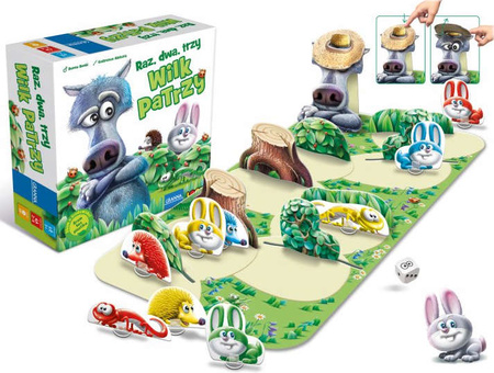 GRANNA Gra Rodzinna Raz, dwa, trzy... wilk patrzy!