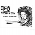 Blok techniczny z czarnymi kartkami A3 10 kartek 170g