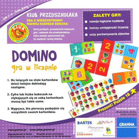 Domino Gra w Liczenie - Granna