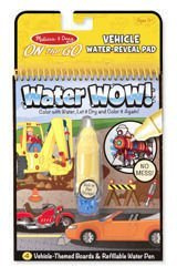 Melissa Water Wow Kolorowanka Wodna Pojazdy