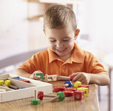 Drewniane Klocki Konstruktor - Melissa and Doug