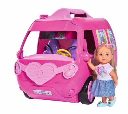 Simba Laleczka Evi Kamper Rozkładany Ponad 40el