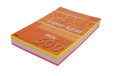 Papier mix A3-500 kolorowy 10 kolor, Kreska