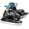 Quattro Łyżworolki 4w1 34-37 czarno-niebieskie 926656