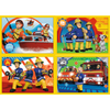 TREFL Puzzle 4w1 Pomocny Strażak Sam