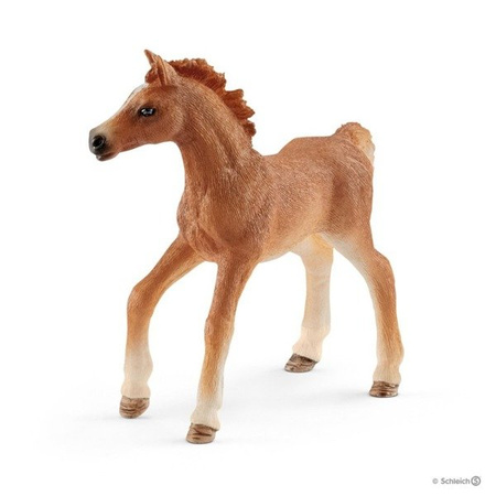 Schleich 42361 - Źrebię z Kocem i Opiekunką