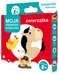 CzuCzu Moja Pierwsza Książeczka - Zwierzątka 12m+
