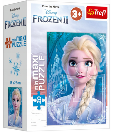 TREFL Puzzle 20 miniMaxi - Przyjaźń Kraina Lodu