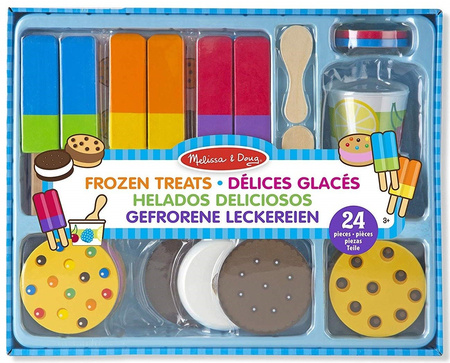 Melissa Drewno Mrożone Lody Ciasteczka Makaroniki