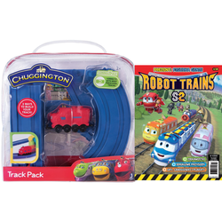 Zestaw Kolejka Tory Lokomotywa Wilson Stacyjkowo + Gazetka