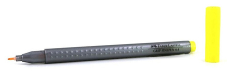 Faber Castell Cienkopis Grip 0,4 mm Żółty