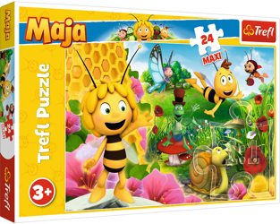 TREFL Puzzle 24 MAXI W świecie pszczółki Mai