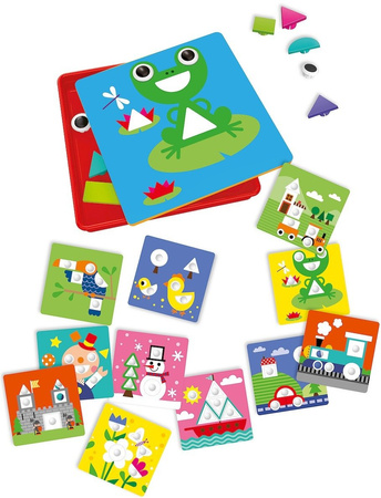 Smily Play Układanka Geometryczna Edukacyjna Kształty Kolory Sorter