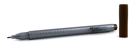Faber Castell Cienkopis Grip 0,4 mm Jasnobrązowy