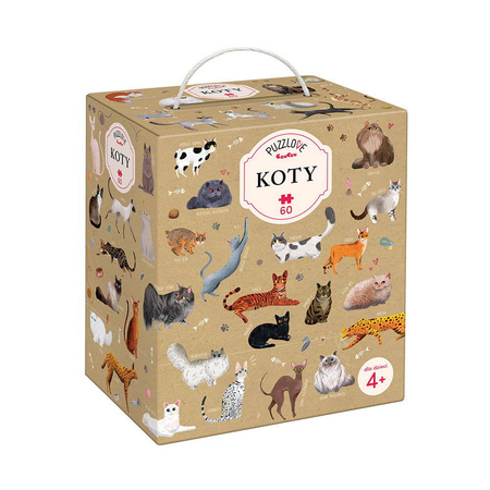 Puzzlove CzuCzu Koty 60 el.