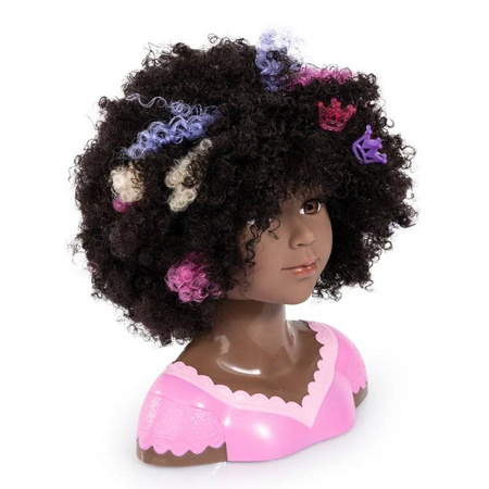 Bayer Głowa do stylizacji Czesania Charlene Kręcone Włosy