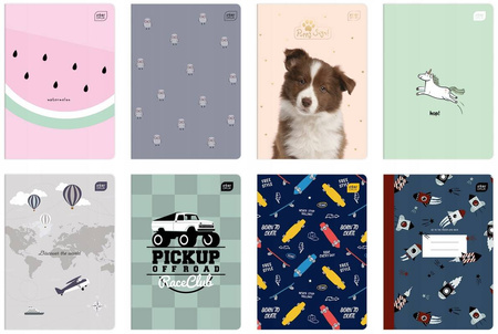 Interdruk Zeszyt A5 16k 3 linia