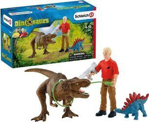 Schleich 41465 Atak Tyrannosaurusa Rexa Dinozaur
