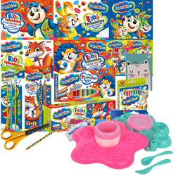 Wyprawka Bambino Szkolna Duży Zestaw do szkoły + Fabryka Babeczek