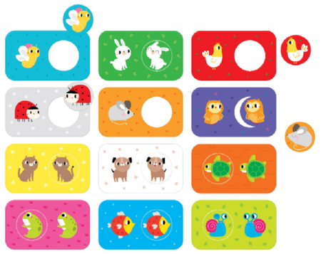 CzuCzu Puzzle z Dziurką Przyjaciele 15m+