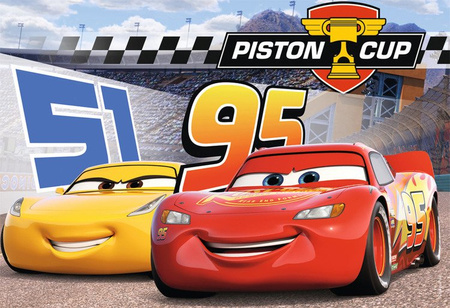 Puzzle 2x12 el Ravensburger - Cars 3 Piston Cup