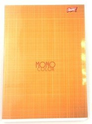 Zeszyt A5/60k Krata Mono Color Pomarańczowy Unipap