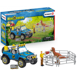 Schleich 41464 Samochód Terenowy Dinozaur Akcesoria