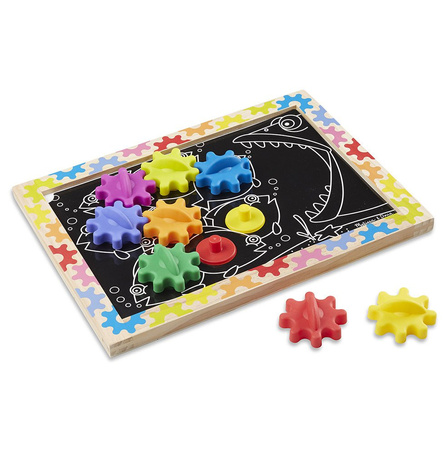 Melissa and Doug - Tablica Magnetyczna Koła Zębate