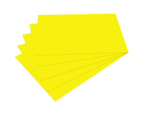Kreska Brystol Karton A4 170g/m2 Żółty Fluo 20 arkuszy