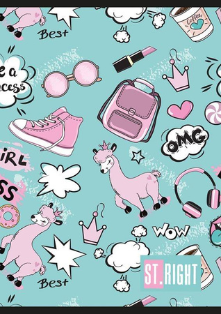 Zeszyt A5/32K kratka MIX Dziewczęcy