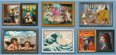 Trefl Puzzle 9000 ART COLLECTION Nie tak klasyczna kolekcja sztuki