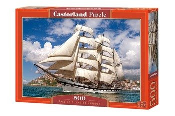 Castorland - Puzzle 500el. Statek Opuszcza Zatokę