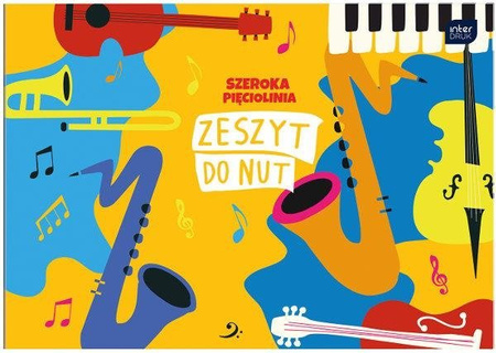 Zeszyt do nut B5 16k Mix Wzorów