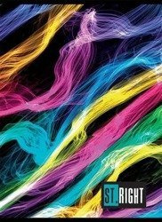 Zeszyt A5 60k Krata St.Right New Illusion