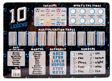 BAMBINO Podkład laminowany A3 dla chłopca