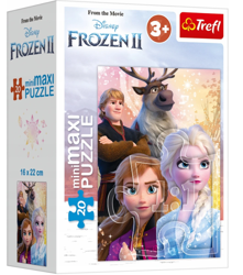 TREFL Puzzle 20 miniMaxi - Przyjaźń Kraina Lodu