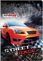 INTERDRUK Zeszyt A5/16K linia UV mix 1 szt.