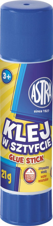 Astra 5 x Klej Szkolny w Sztyfcie 21g