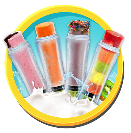 Pull Pops - Tuba do Deserów Lodowych Czerwona