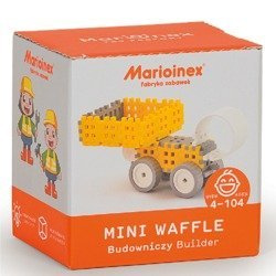 Klocki Konstrukcyjne 42el Mini Waffle Budowniczy