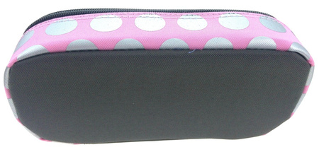 PASO Piórnik Saszetka 18-013PI Srebrne kropki