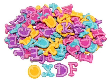 Brewis Naklejki z pianki alfabet 112 szt