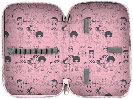 PASO Piórnik Bez Wyposażenia BAM-022BW Barbie Postacie